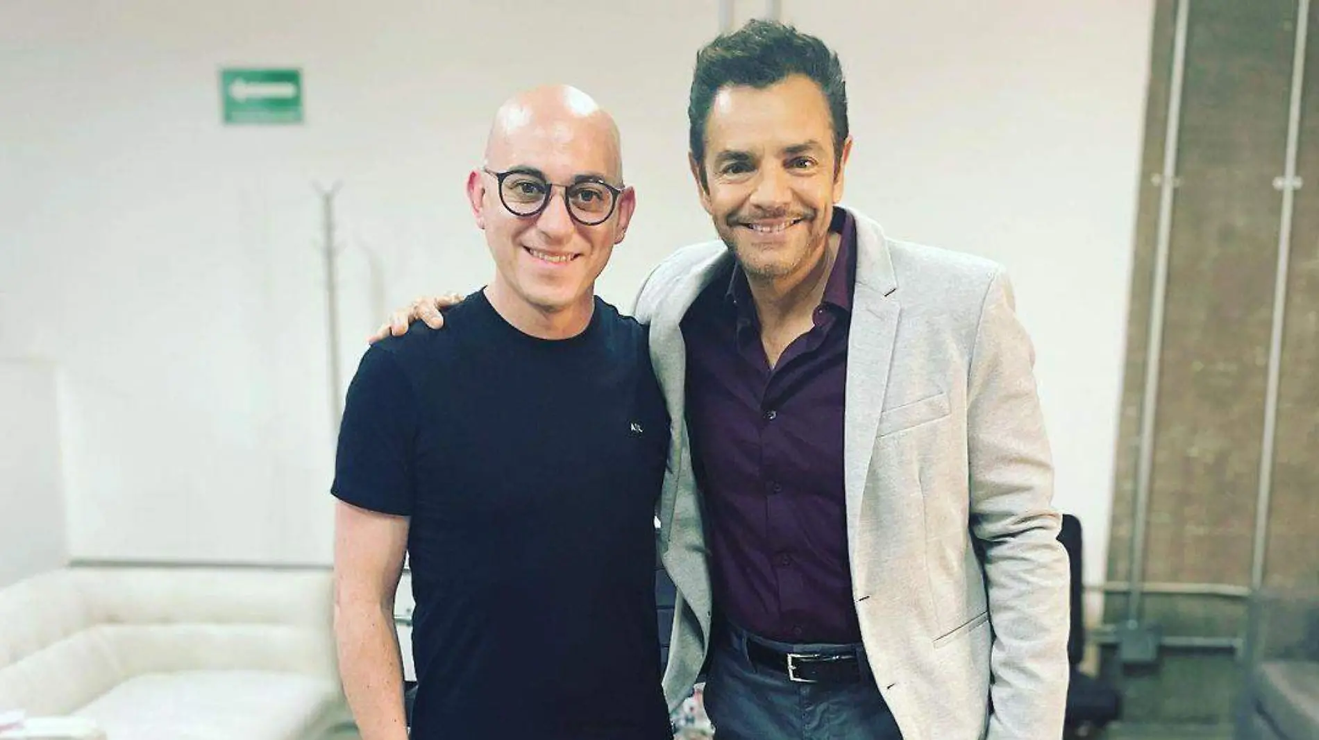 Juan Frese y Eugenio Derbez